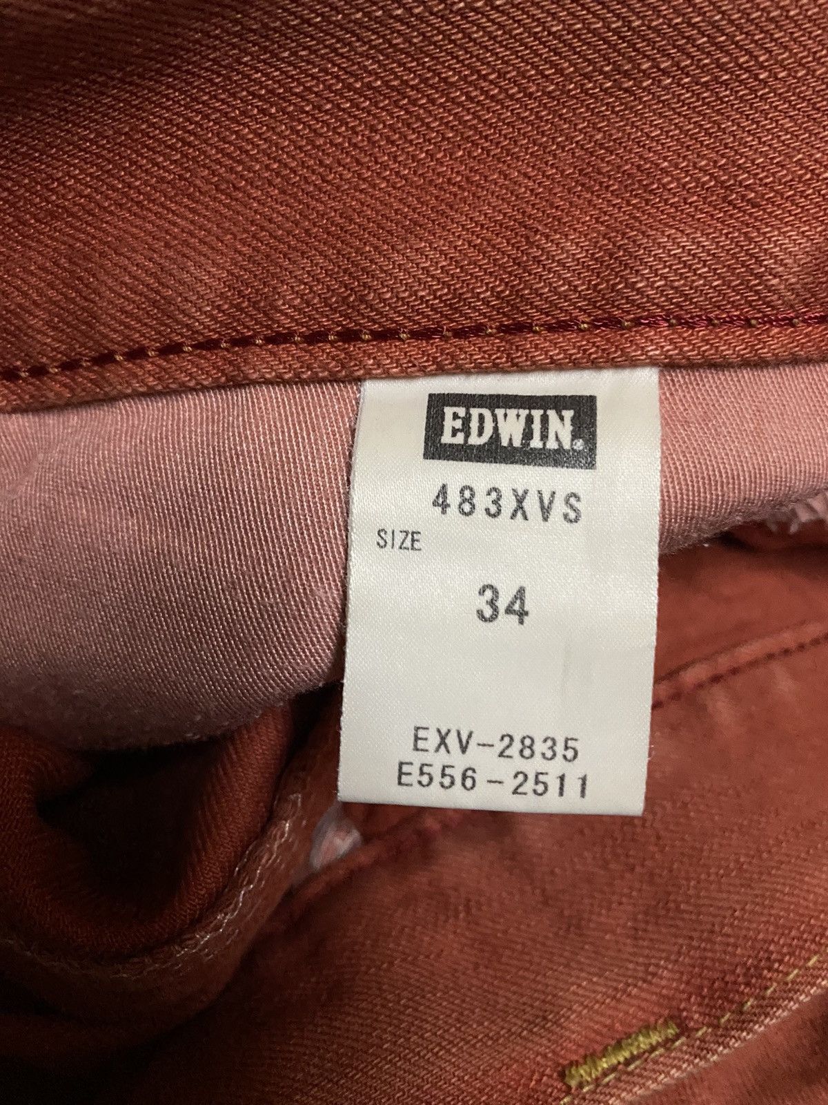 Edwin × Hysteric Glamour × Vintage Vintage Edwin jeans 👖 japan 🇯🇵 Size US 36 / EU 52 - 6 Thumbnail