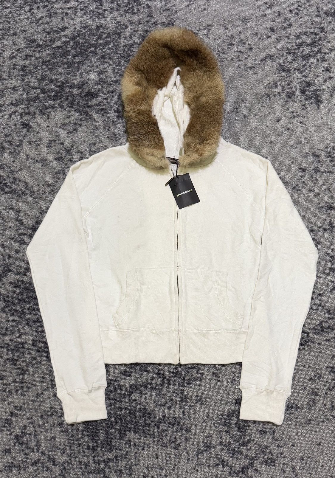 Hysteric Glamour × If Six Was Nine × Le Grande Bleu (L.G.B.) Y2k Moderate ifsixwasnine Fur Hoodie Size S / US 4 / IT 40 - 1 Thumbnail