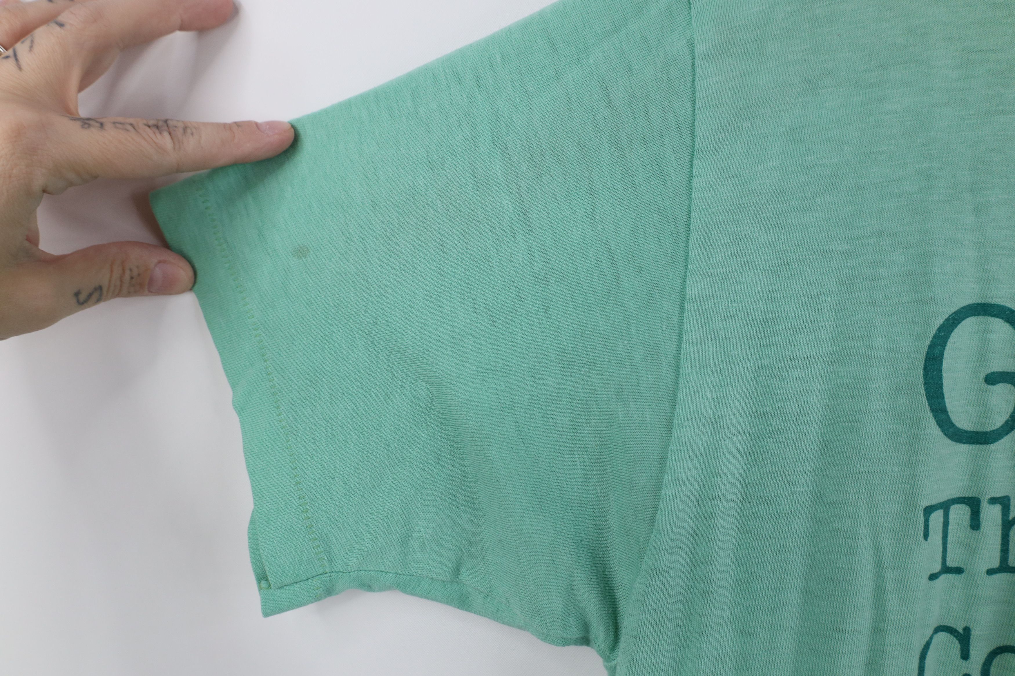 Vintage Vintage 80s 90s Funny Golf Short Sleeve T-Shirt Green USA Size US XL / EU 56 / 4 - 10 Thumbnail