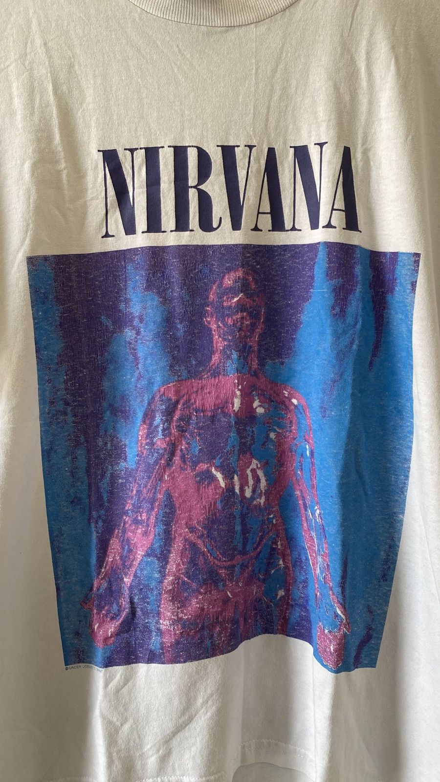 Band Tees × Nirvana × Vintage Vintage/Vtg Nirvana Sliver Size US L / EU 52-54 / 3 - 3 Thumbnail