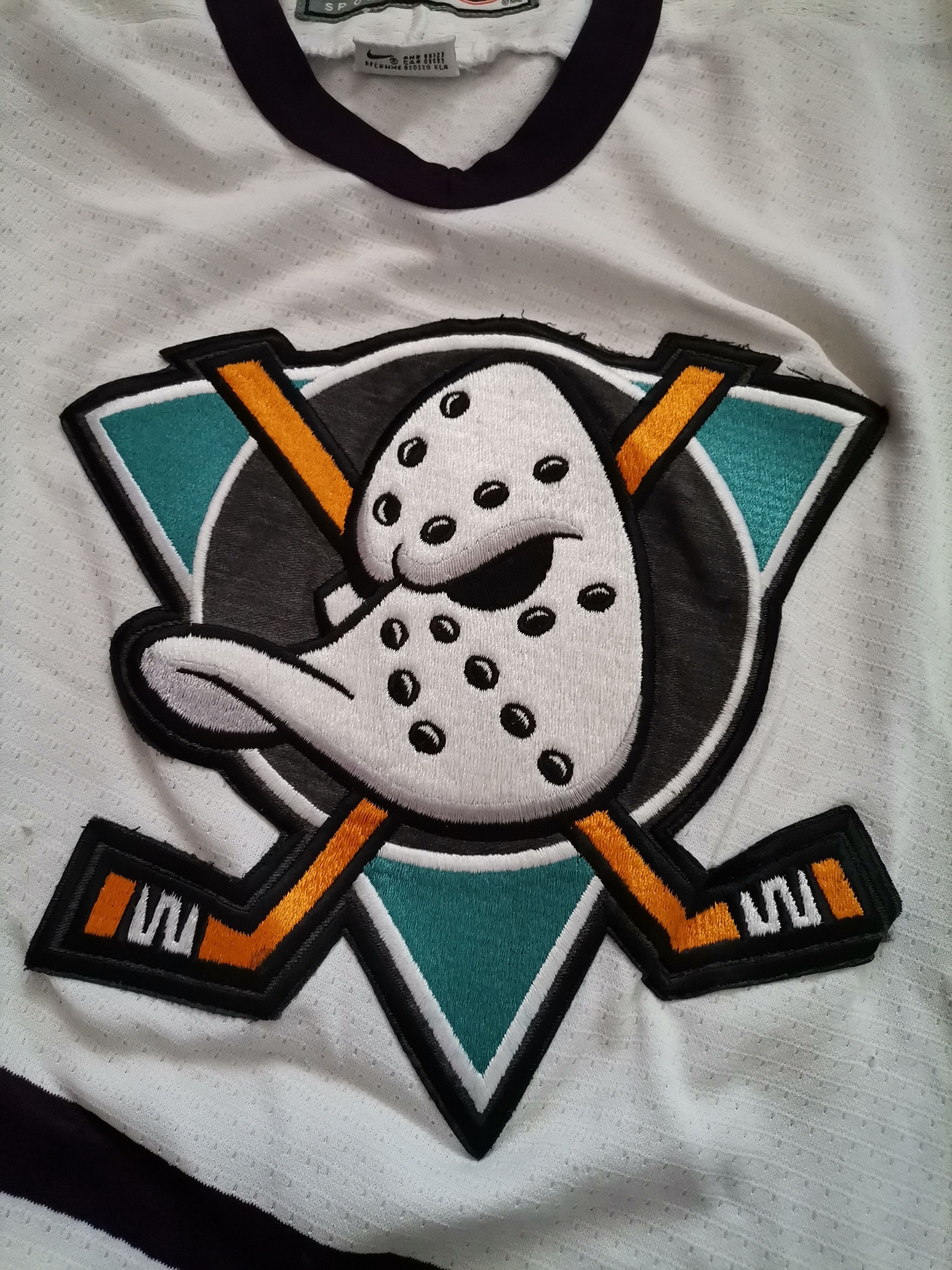Nike Vintage Nike x NHL Mighty Ducks Jersey Size US M / EU 48-50 / 2 - 2 Thumbnail