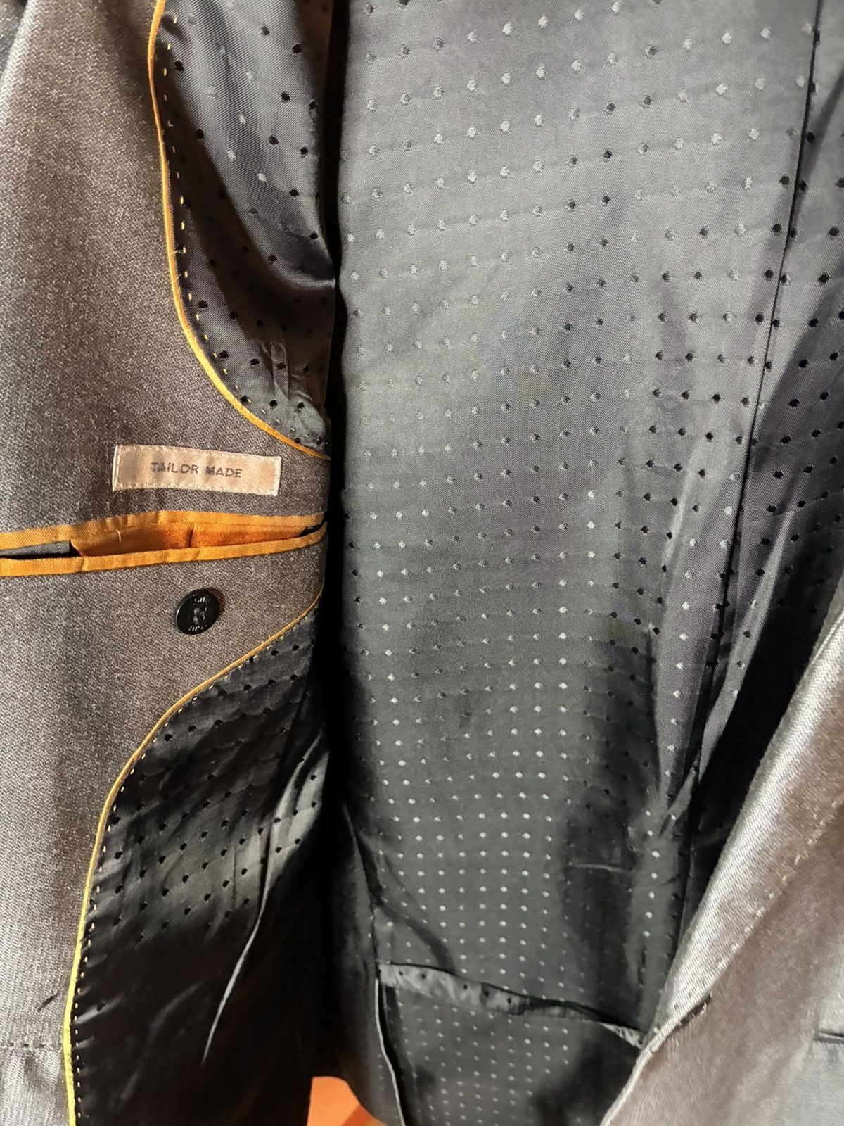 Juun.J JUUN.J "LONE" Collection – Structured Gray Tailored Blazer Size 48R - 5 Thumbnail