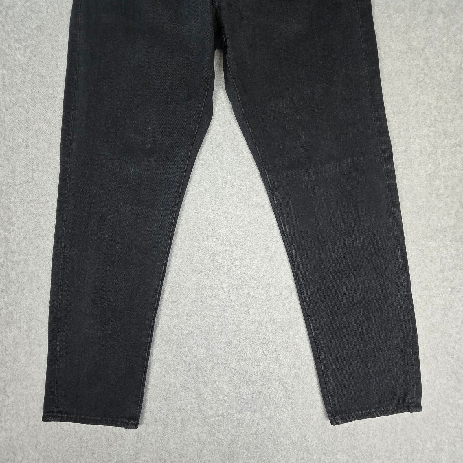 NEUW Denim Neuw 30x29 Black Button Fly Jeans Size US 30 / EU 46 - 7 Thumbnail
