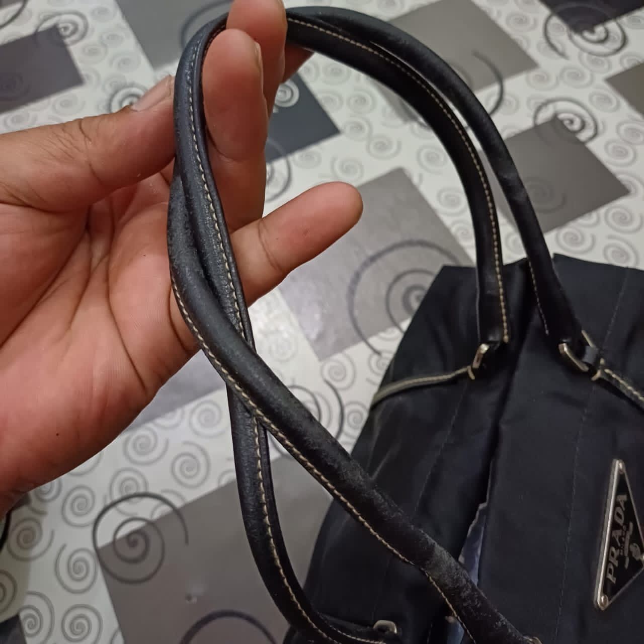 Prada Authentic PRADA Nylon Shoulder Bag Size ONE SIZE - 8 Thumbnail