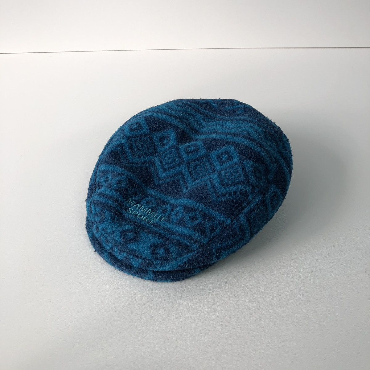 Mammut × Vintage Mammut Sport 90’s Printed Fleece Vintage Cap Winter Blue Size ONE SIZE - 1 Thumbnail
