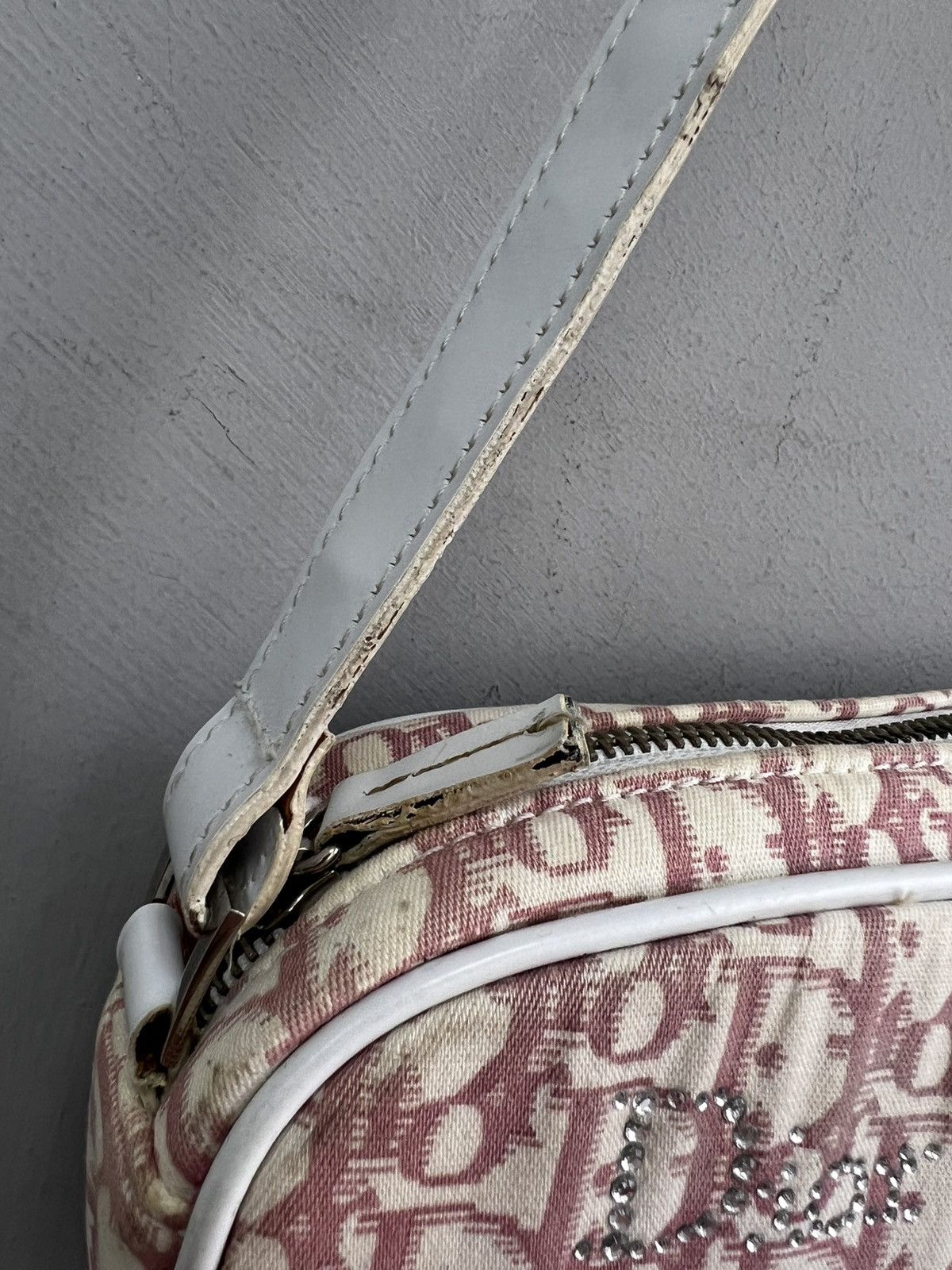 Vintage VINTAGE BOOTLEG DIOR hype MONOGRAM mini bag pink Size ONE SIZE - 6 Thumbnail