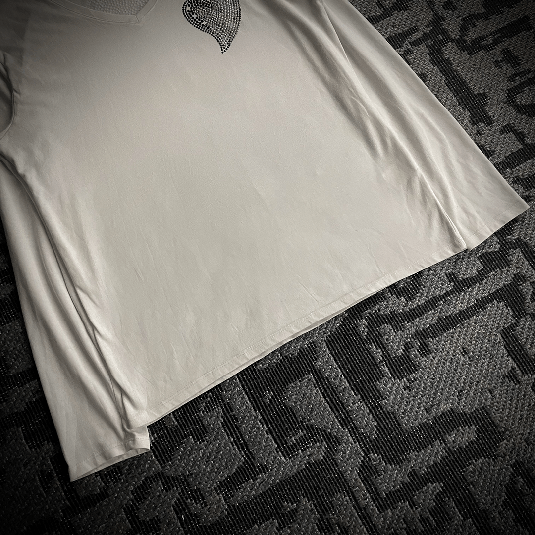 Roen x semantic design Skull Stud Long Sleeve T-Shirt