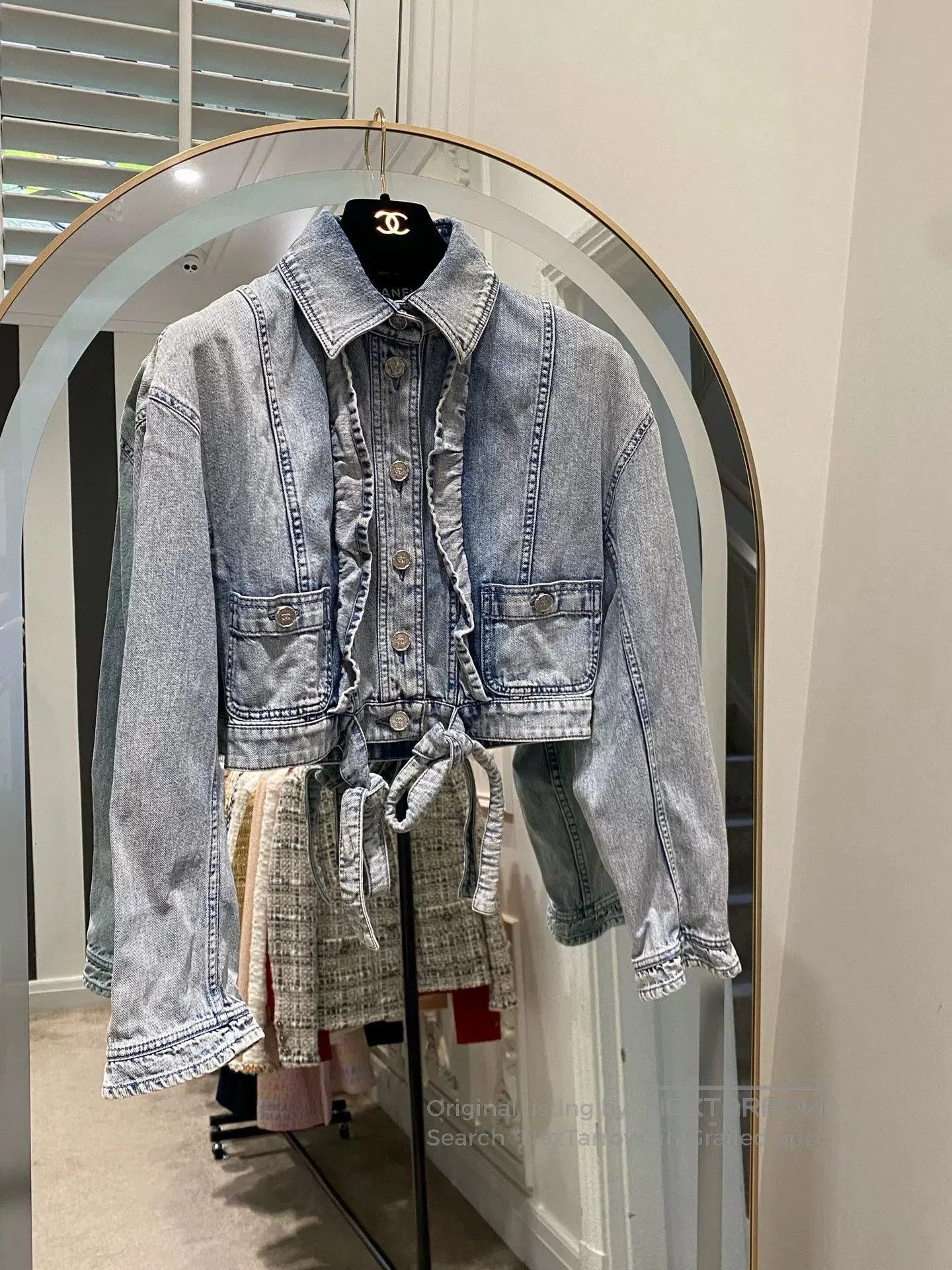 Chanel Chanel 2022 Denim Jacket FR34. Size US XS / EU 42 / 0 - 1 Thumbnail