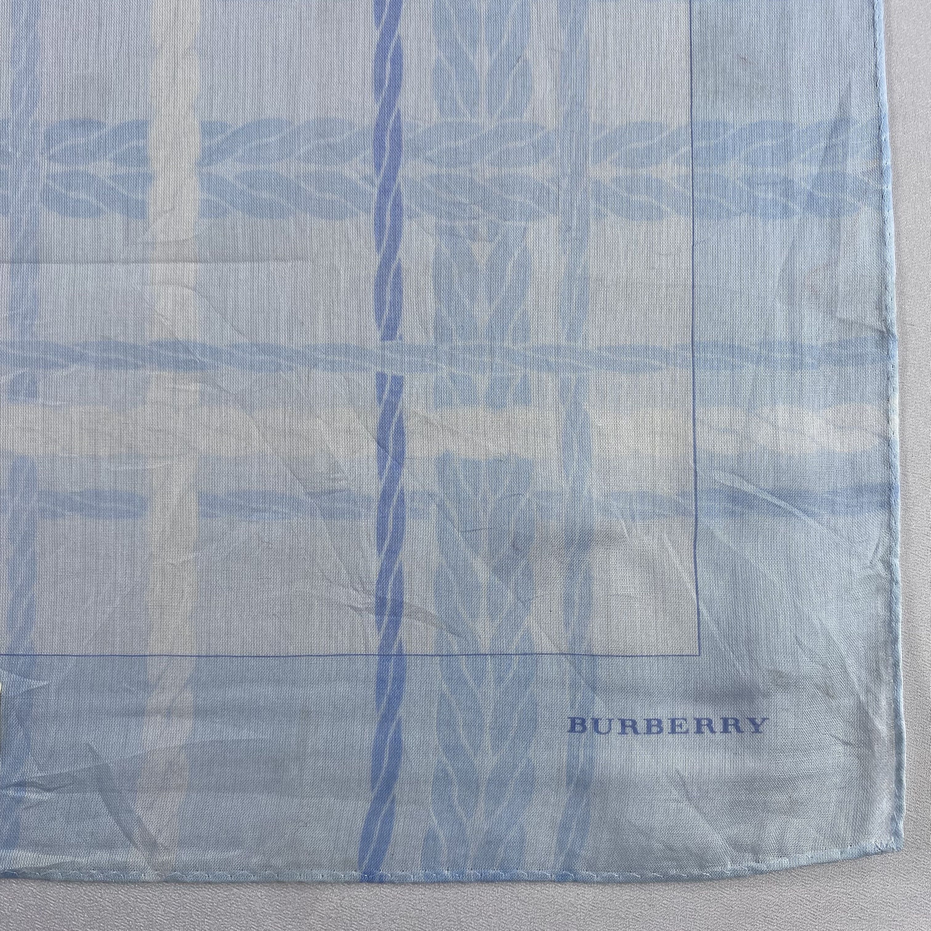 Burberry × Vintage Burberry Handkerchief / Neckerchief / Bandana-P846 Size ONE SIZE - 3 Thumbnail