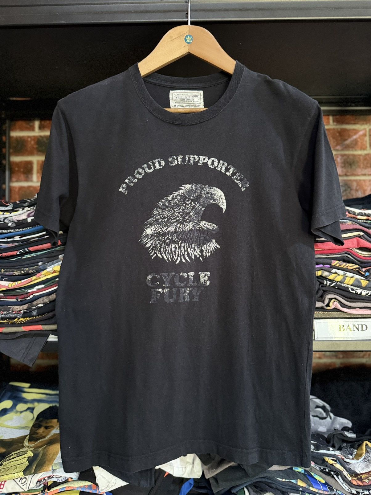 Neighborhood Vintage Neighbourhood Proud Supported Cycle Fury Faded Tee Size US M / EU 48-50 / 2 - 1 Thumbnail