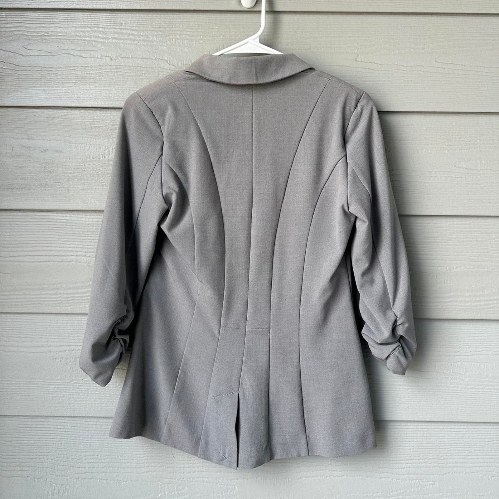 Other Grey blazer with puffy sleeves Size S / US 4 / IT 40 - 3 Thumbnail