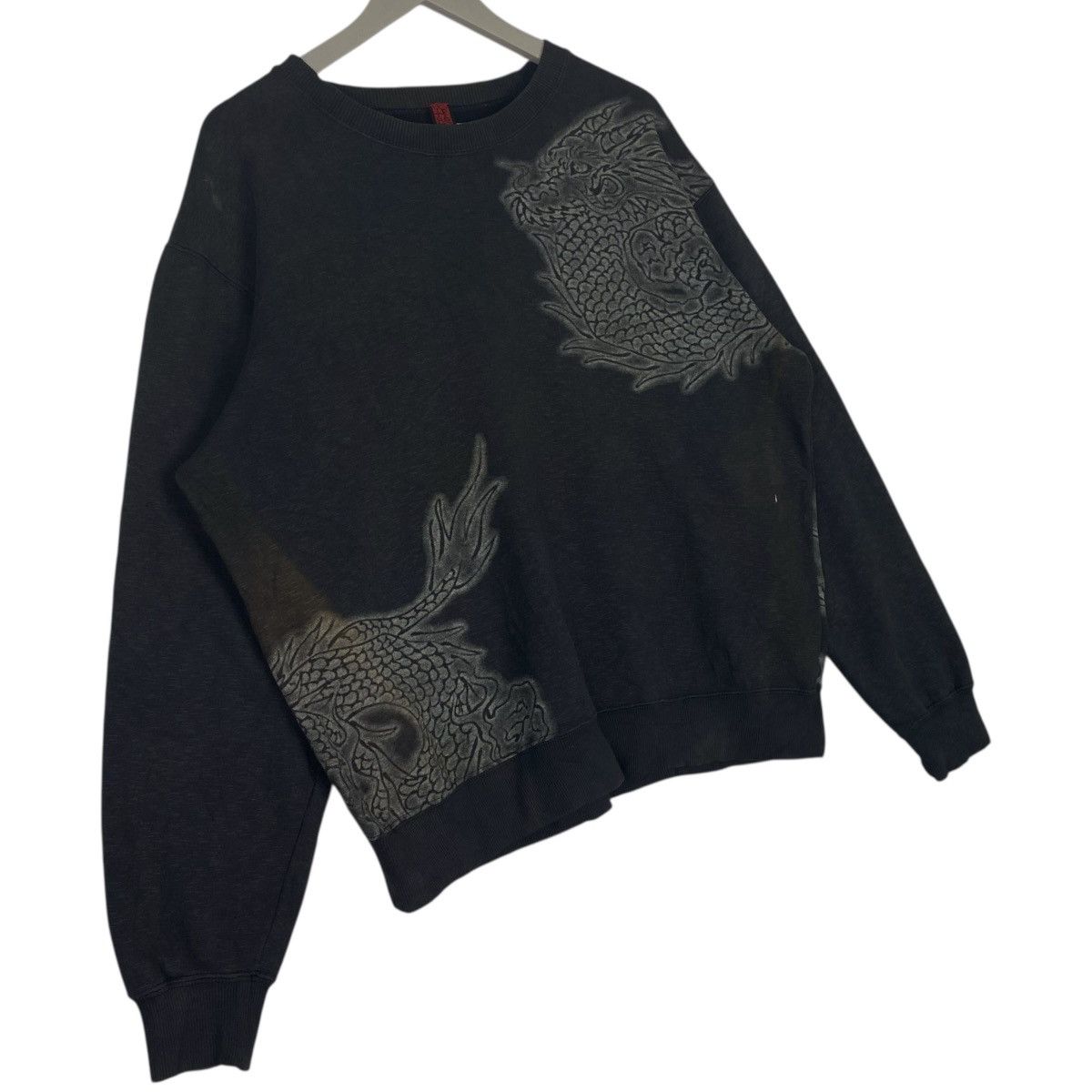 Other Vintage Revolution Begins Printed Black Pullover Jumper Sz L Size US L / EU 52-54 / 3 - 3 Thumbnail