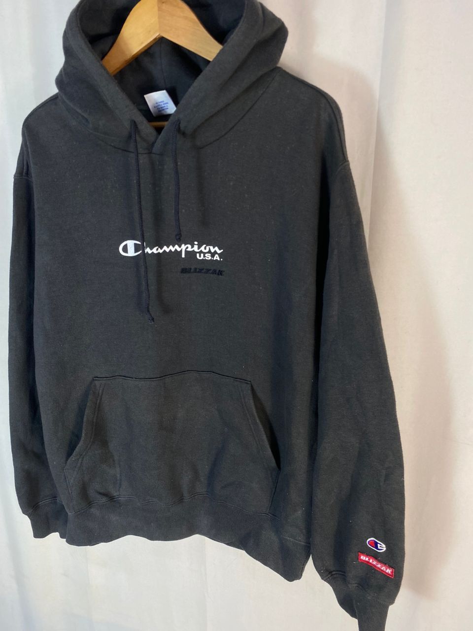 Champion Champion blizzak spellout hoodie pullover Size US L / EU 52-54 / 3 - 3 Thumbnail
