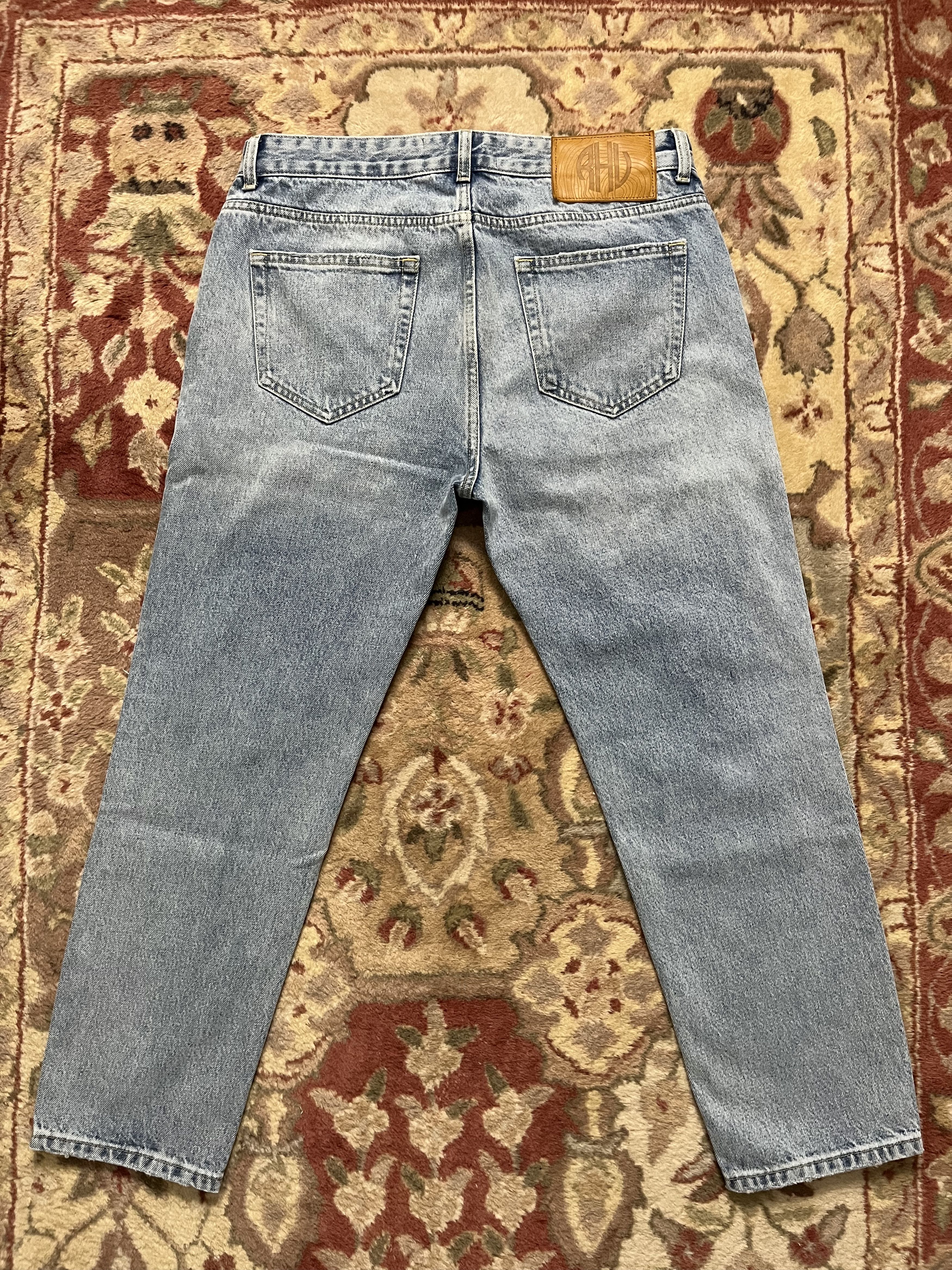 Rhude × Zara Rhuigi x Zara Distressed Denim Size US 34 / EU 50 - 2 Thumbnail