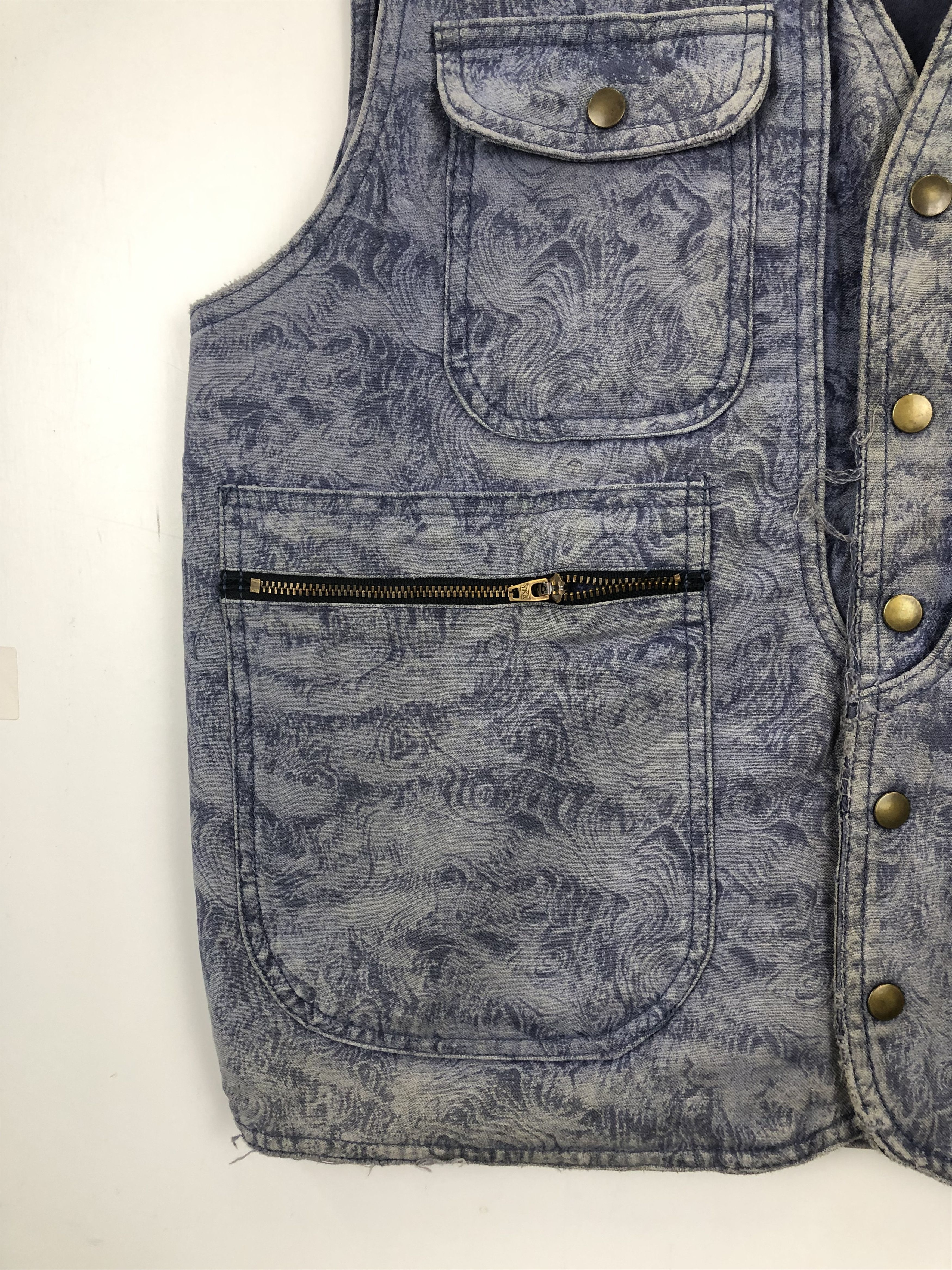 Japanese Brand Vintage Japanese Brand Sleeveless Jacket J0705 Size 38L - 8 Thumbnail
