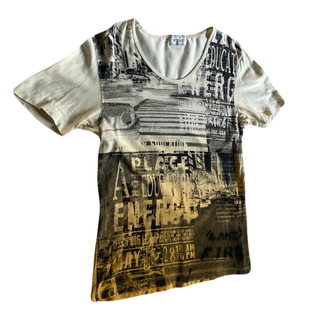 If Six Was Nine 2000s Japanese archive Vkei Poem Gradation Tee Y2K Gyaruo Size US S / EU 44-46 / 1 - 3 Thumbnail