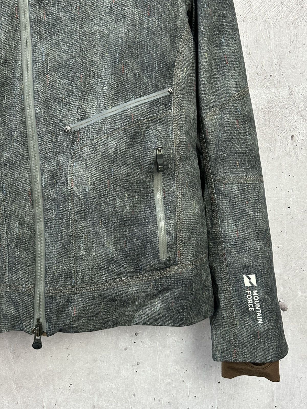 Other Mountine Force Outdoor Grey Zipper Ski Insulated Jacket Size M / US 6-8 / IT 42-44 - 4 Thumbnail