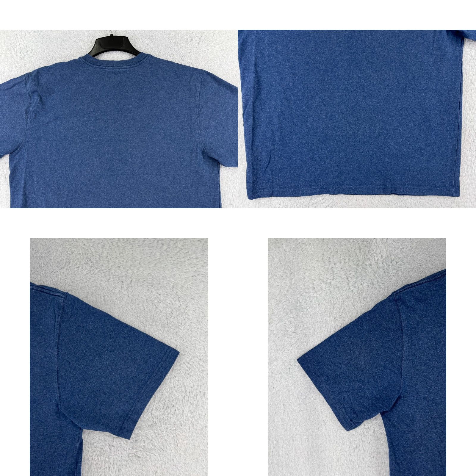 Carhartt Carhartt Shirt Men XL Blue Short Sleeve Crew Neck Cotton Jersey Pocket Size US XL / EU 56 / 4 - 8 Thumbnail