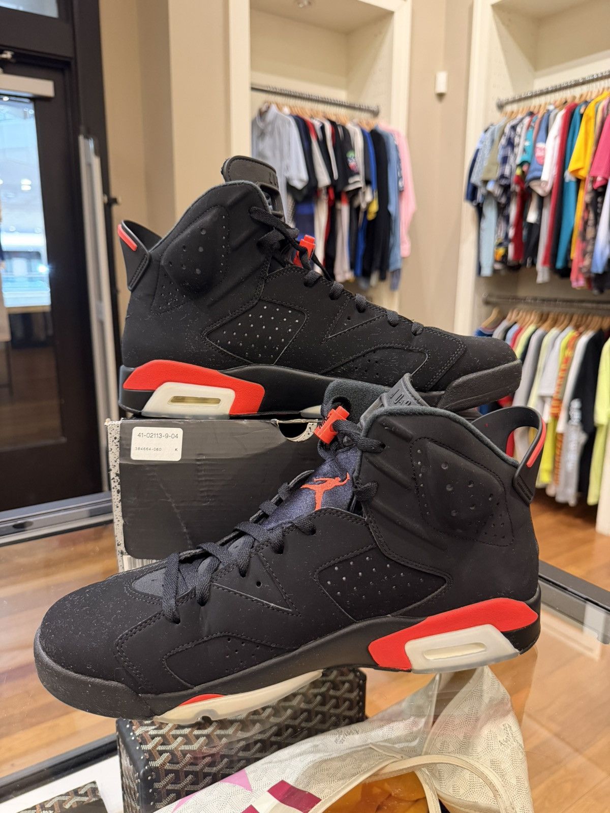 Jordan Brand Jordan 6 Retro ‘Black Infared(2019)’ Size US 14 / EU 47 - 3 Thumbnail