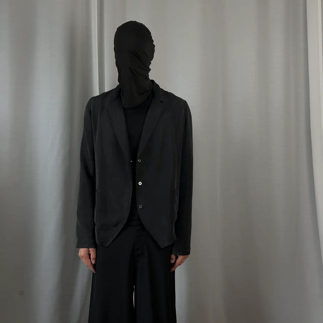 Balenciaga Balenciaga Snap Silk Blazer - SS12 Size US M / EU 48-50 / 2 - 2 Thumbnail