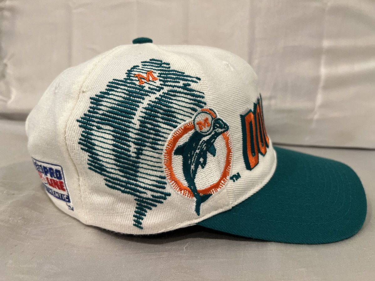 Sports Specialties × Vintage Vintage Miami Dolphins Sports Specialties Shadow Hat Size ONE SIZE - 3 Thumbnail