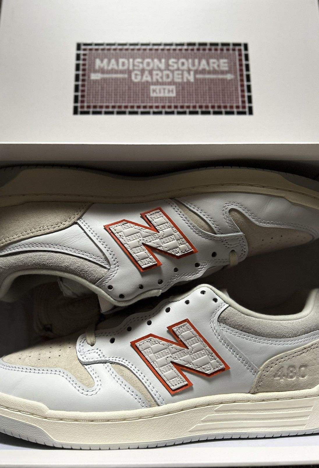 Kith × New Balance Kith x New Balance 480 Madison Square Garden New York Knicks Size US 10 / EU 43 - 3 Thumbnail