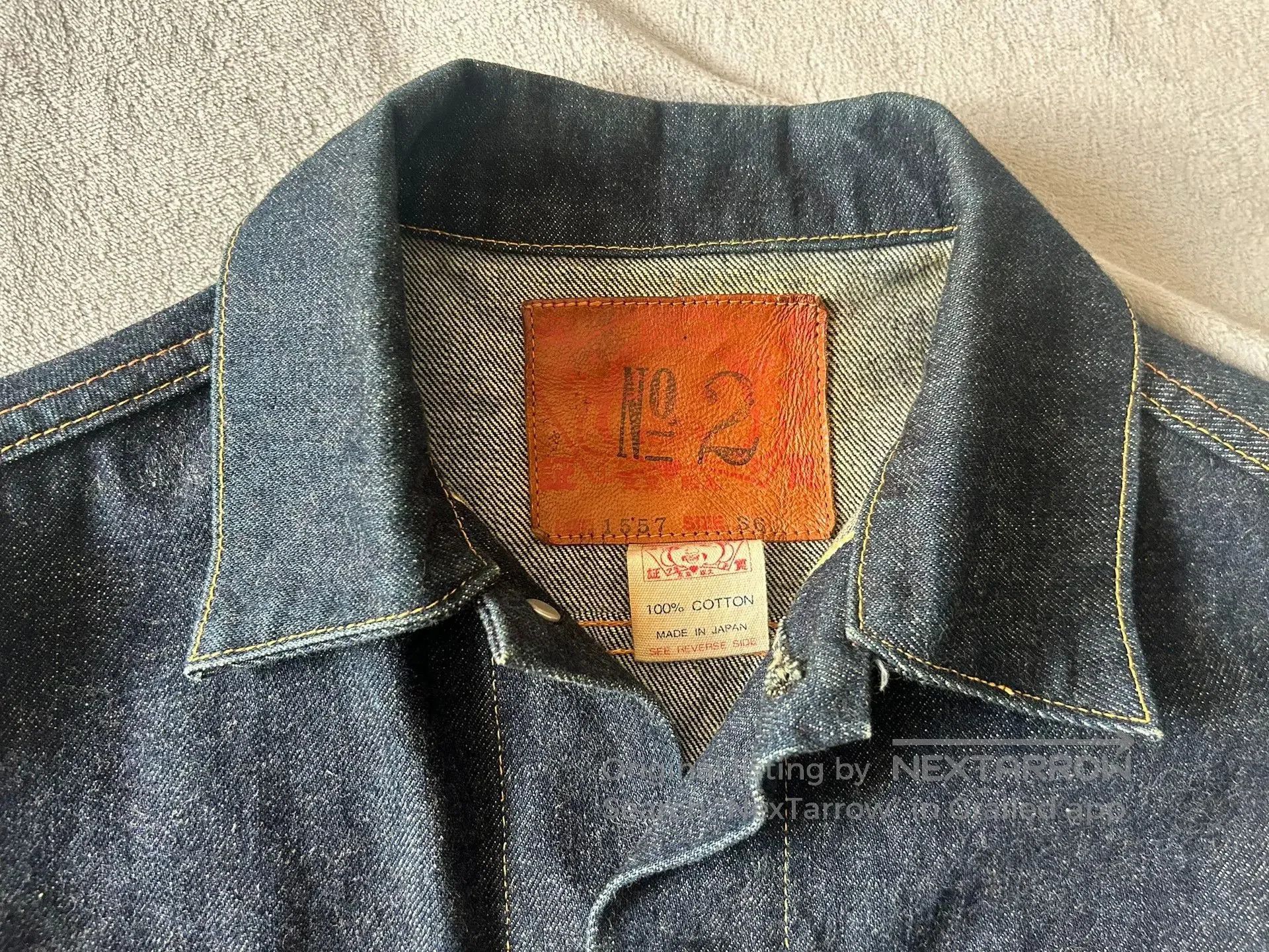 Evisu evisu vintage denim jacket with yellow ears. Size US M / EU 48-50 / 2 - 3 Thumbnail