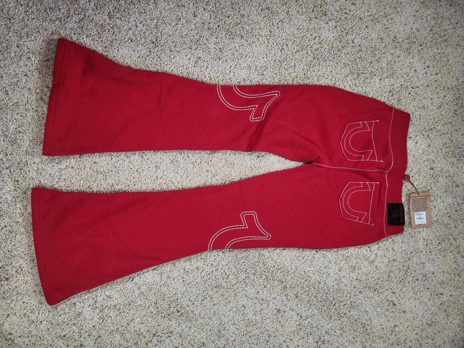 True Religion NEW True Religion Pull-On Flare Jeans Red Anniversary Small Size 28" / US 6 / IT 42 - 8 Thumbnail