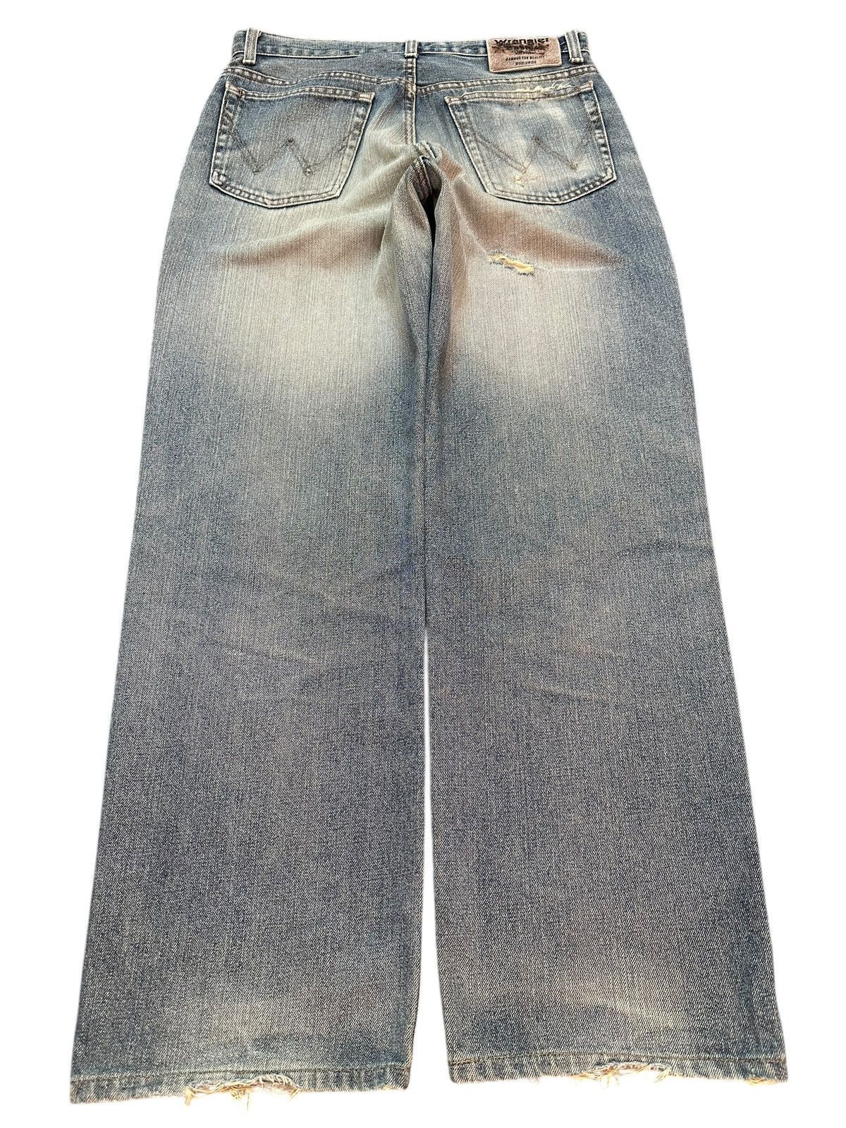 Wrangler Vintage Wrangler Classic Faded Wash Style Baggy Jeans Size US 31 - 2 Thumbnail