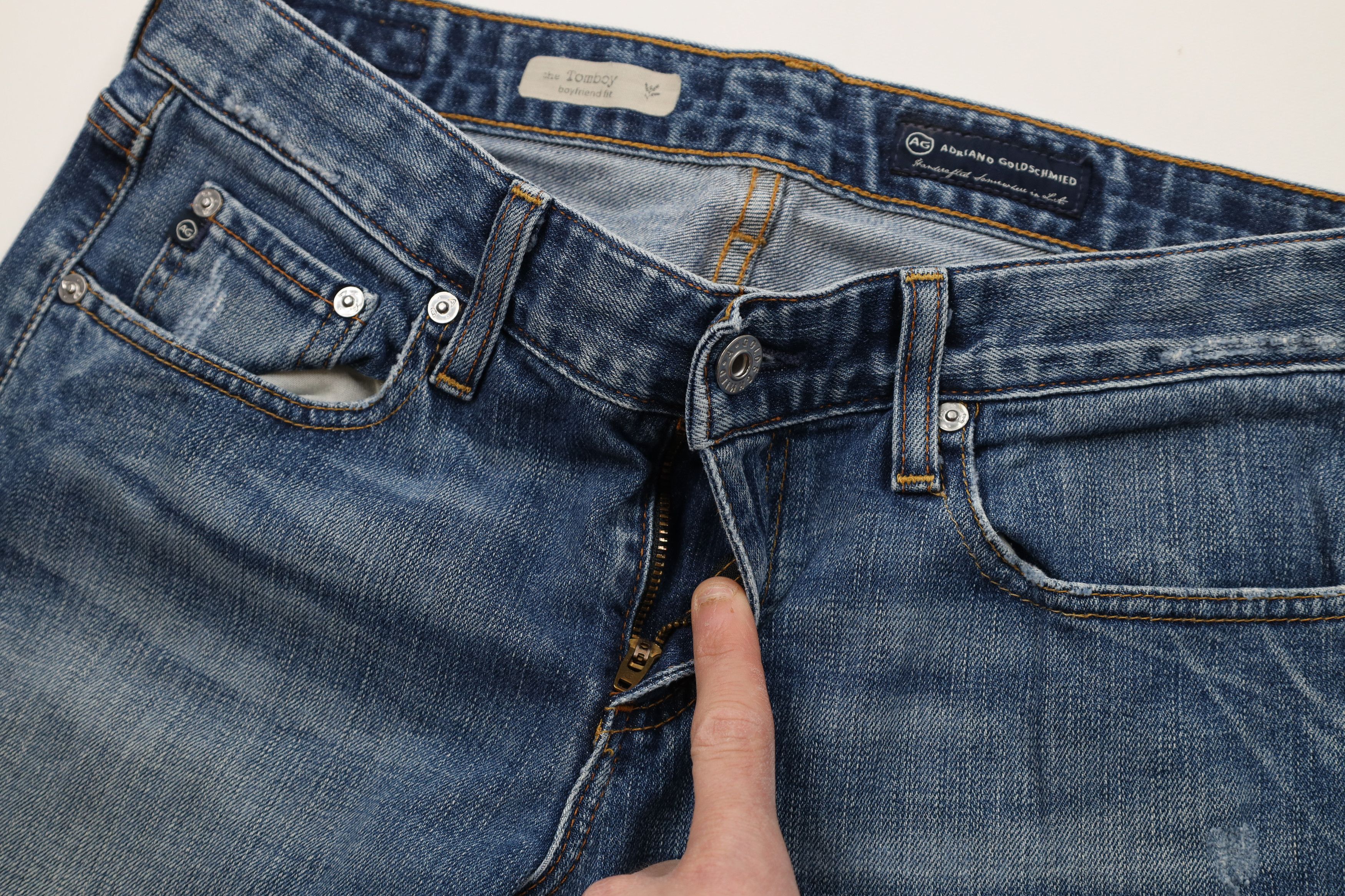 Vintage Y2K Adriano Goldschmied Boyfriend Flared Jeans US