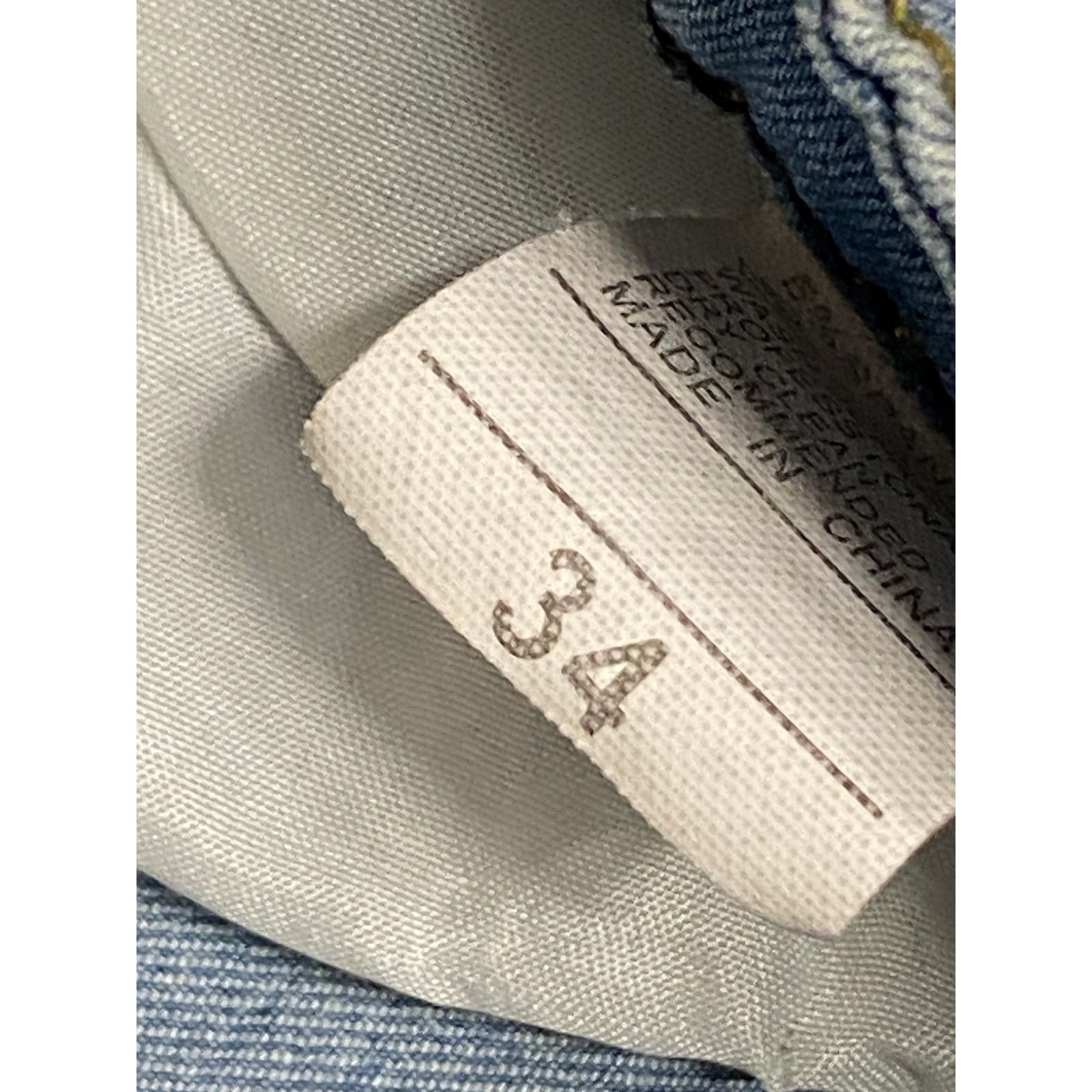& Other Stories MANS Mens 34 Light Wash Skinny Jeans Ankle Zipper Pre Owned Size 34 - 3 Thumbnail