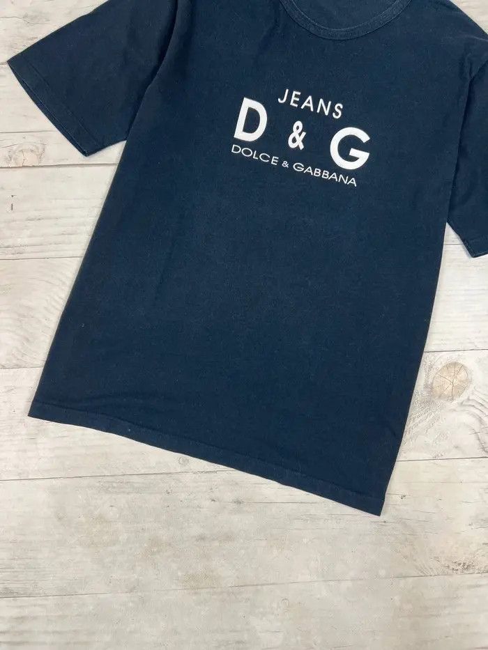 Dolce & Gabbana Vintage Dolce Gabbana Big Logo T Shirt Size US XL / EU 56 / 4 - 3 Thumbnail