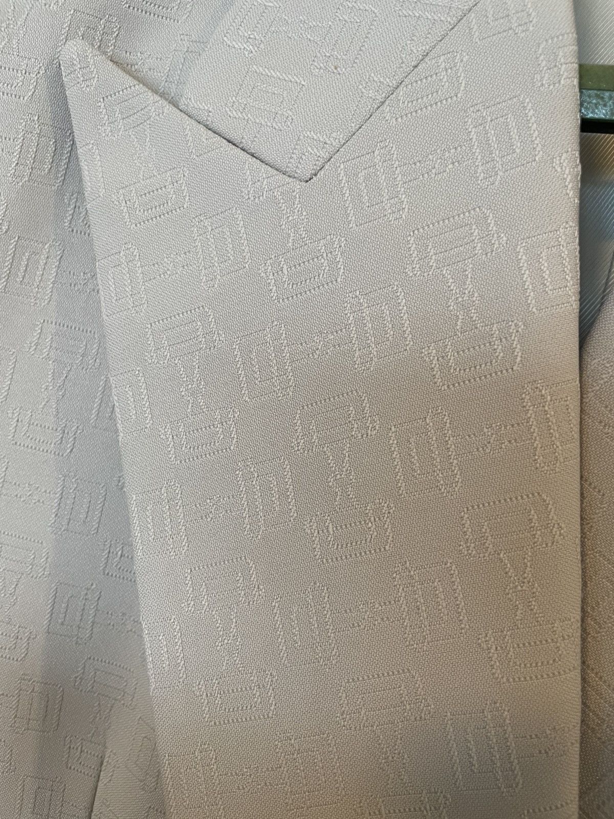 Gucci Authentic Gucci Men's Ivory Double-Breasted Blazer Suit Size US XS / EU 42 / 0 - 5 Thumbnail