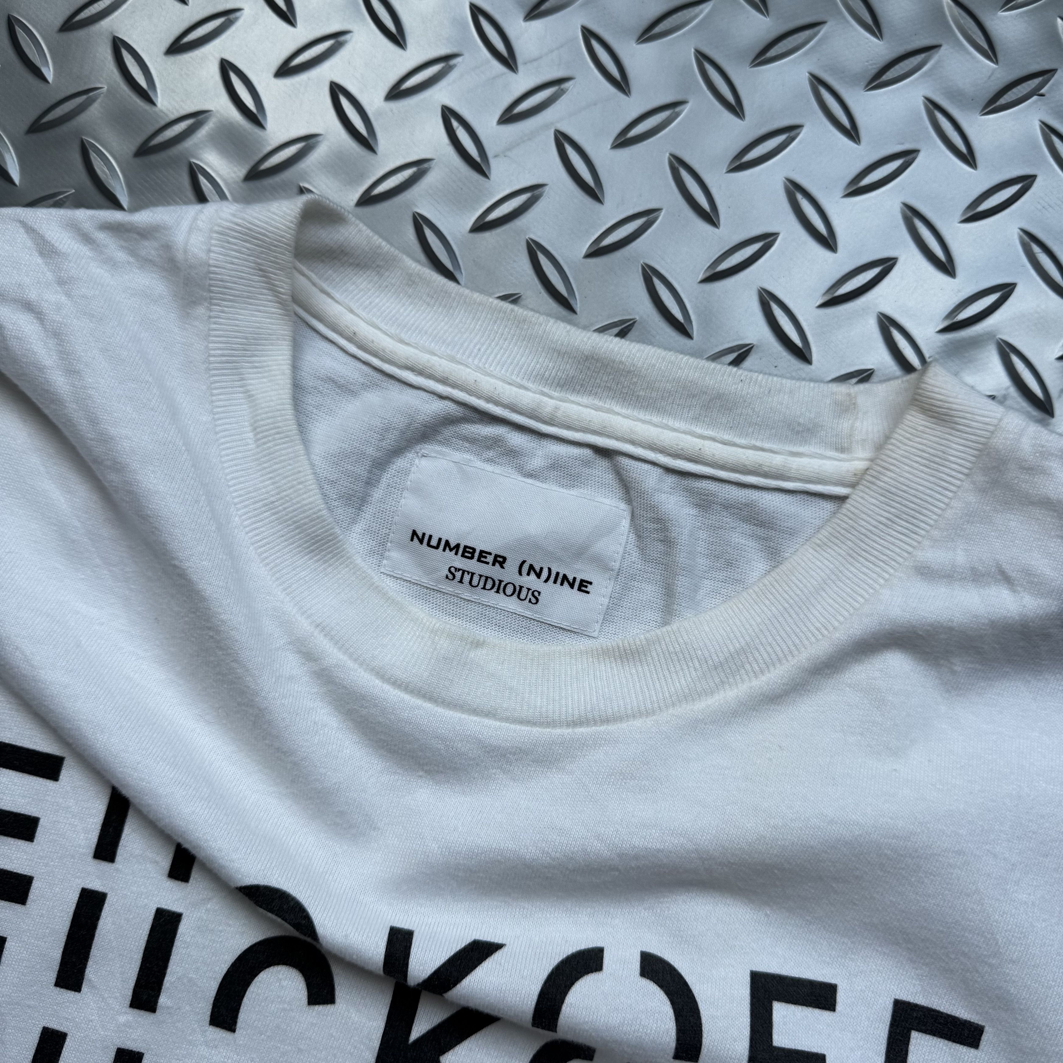 Number (N)ine Number (N)ine Fuck Off Graphic Tee Cropped Archive Size US M / EU 48-50 / 2 - 3 Thumbnail