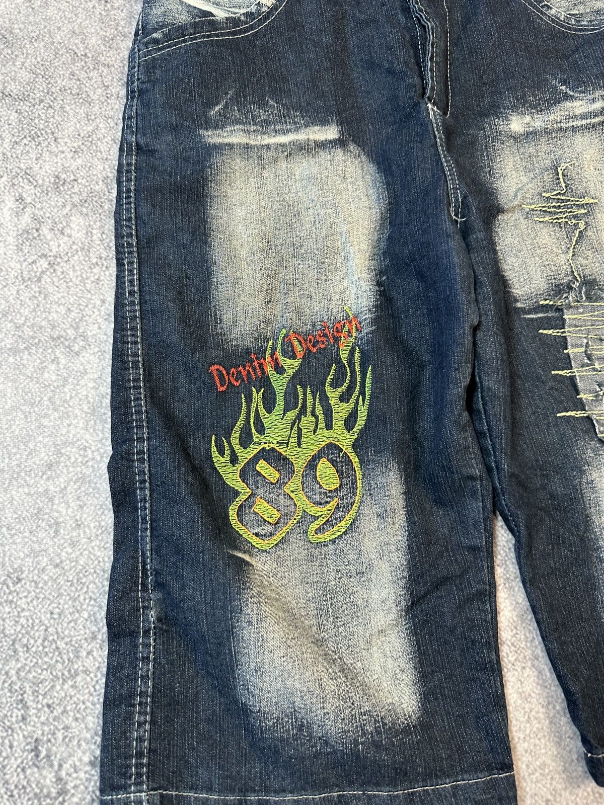 Other Y2K Vintage Denim Shorts Streetwear Style Balenciaga Baggy S Size US 30 / EU 46 - 2 Thumbnail