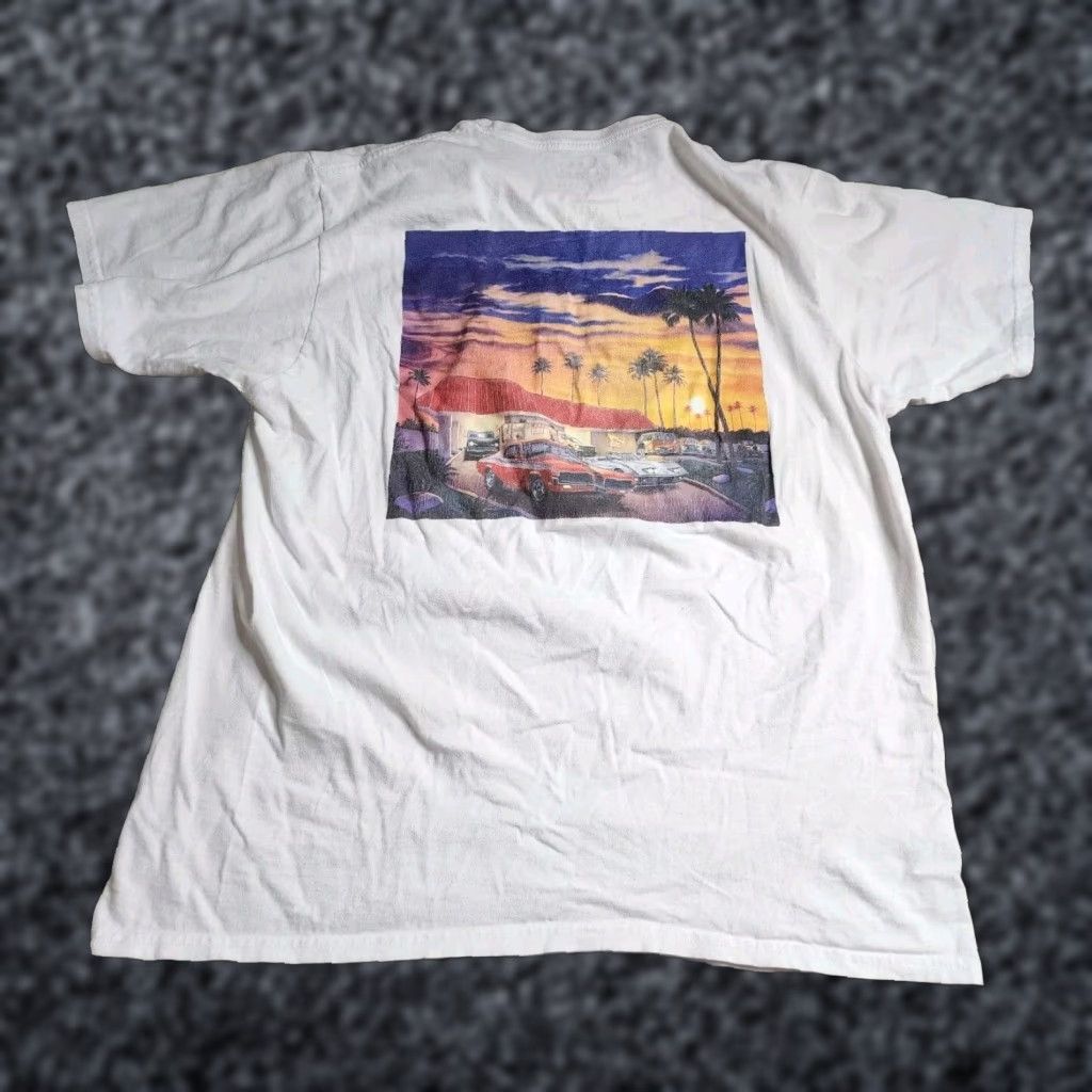 Doublet IN-N-Out Burger California T Shirt Mens XL White Distressed Double Sided Graphic Tee Size US XL / EU 56 / 4 - 1 Thumbnail