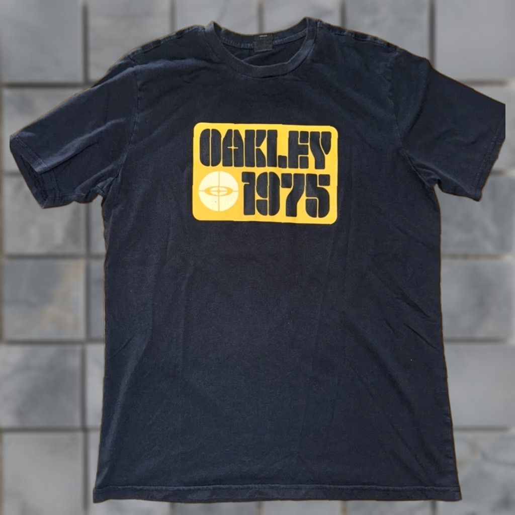 Oakley Oakley Regular Fit Graphic Print T-Shirt Black M Men Shirt Size US M / EU 48-50 / 2 - 1 Thumbnail
