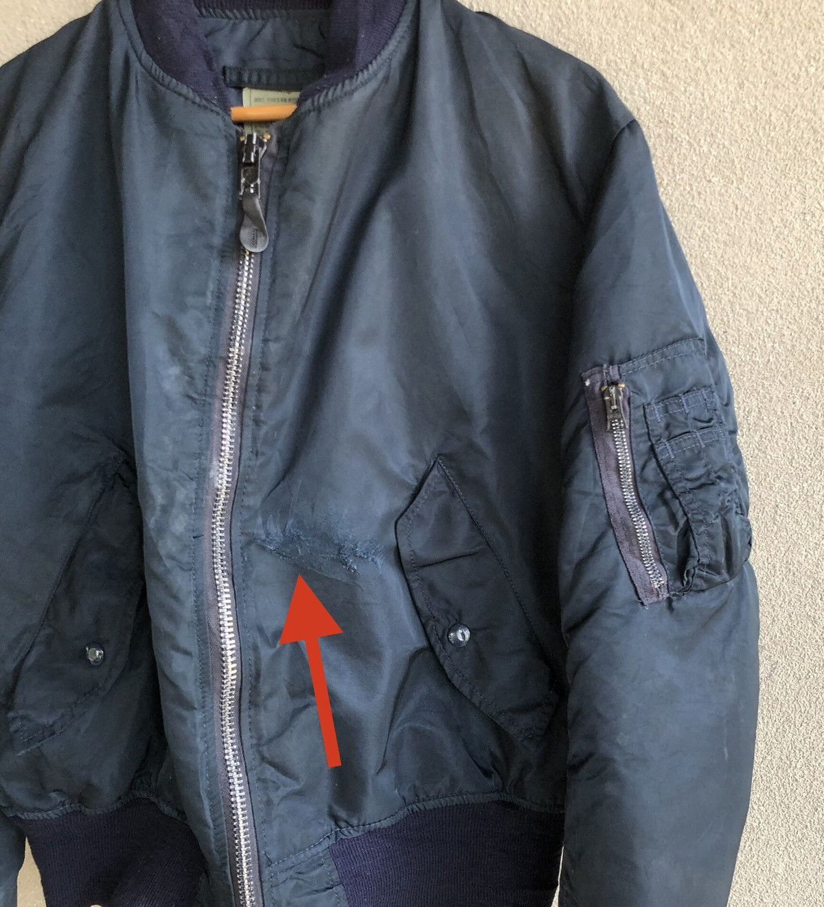 Alpha Industries Vintage Alpha Industries MA 1 Bomber Jacket Size US M / EU 48-50 / 2 - 6 Thumbnail