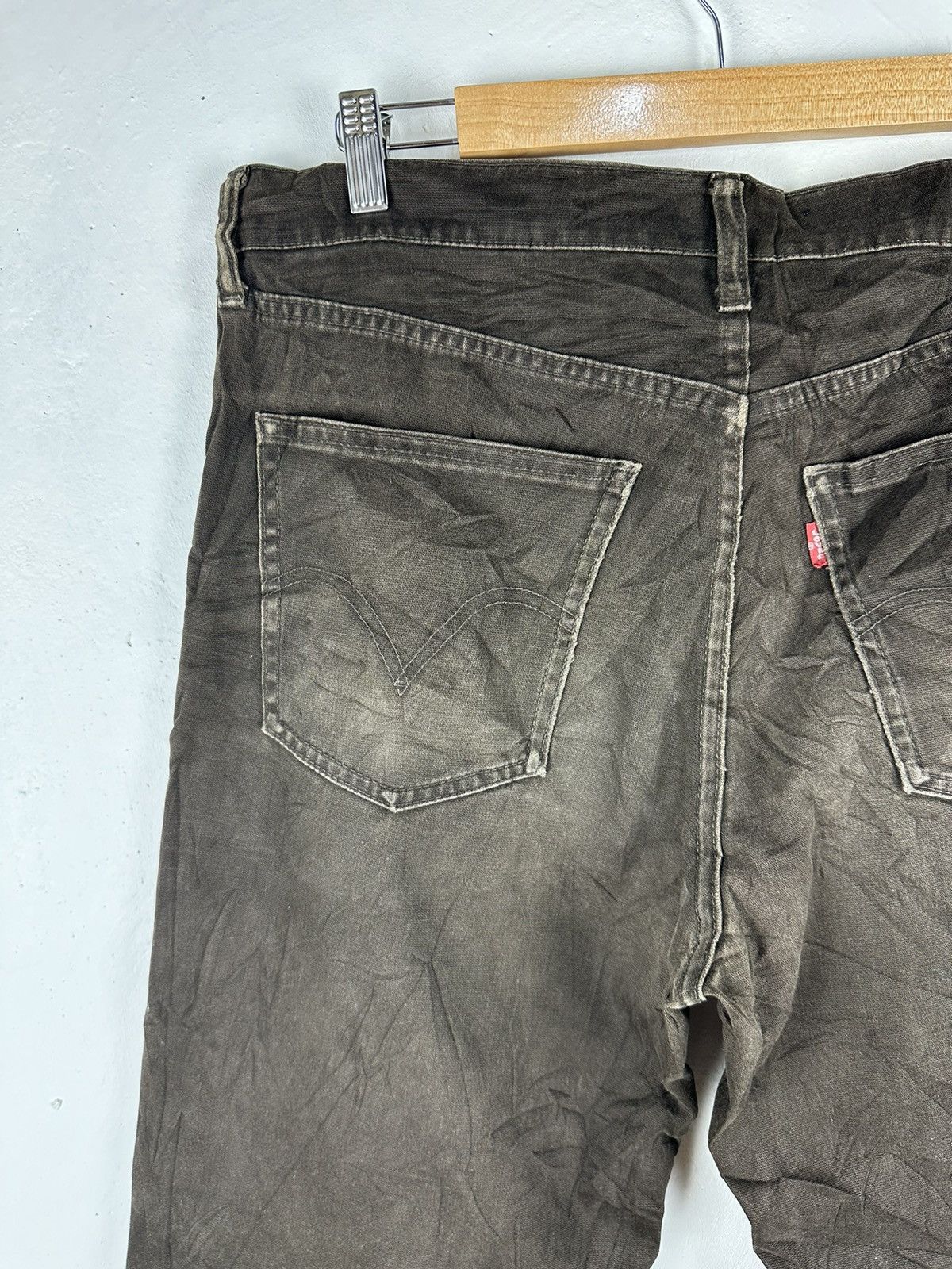 Japanese Brand Levis Dark Brown Vintage Japanese Branded #B001 Size US 34 / EU 50 - 10 Thumbnail