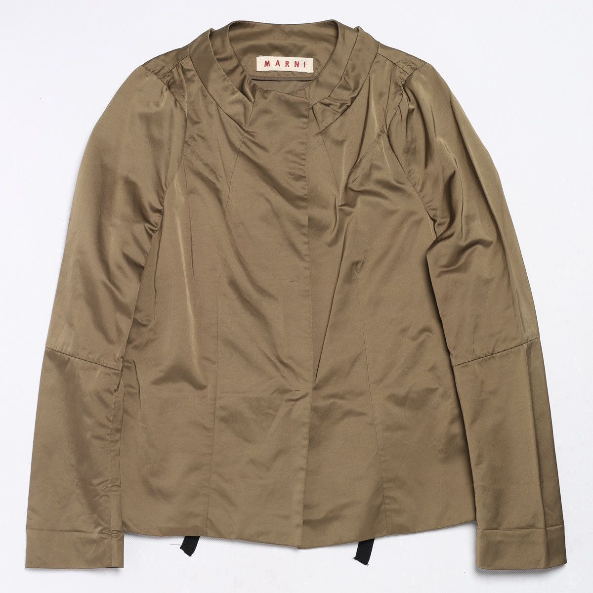 Marni Marni Nylon Gold Jacket Blazer Size M / US 6-8 / IT 42-44 - 1 Thumbnail