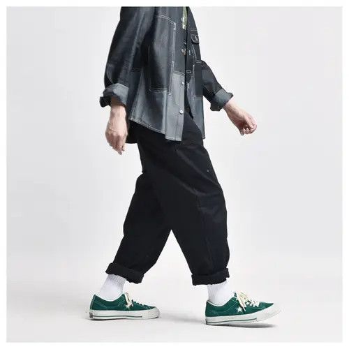 Other Men's Street Washed Vintage Loose Multi-Pocket Overalls Size US 32 / EU 48 - 7 Thumbnail