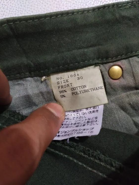 Japanese Brand NYF VULJEN Pants Nice Design The Beatles Apple Patch Size US 29 - 9 Thumbnail