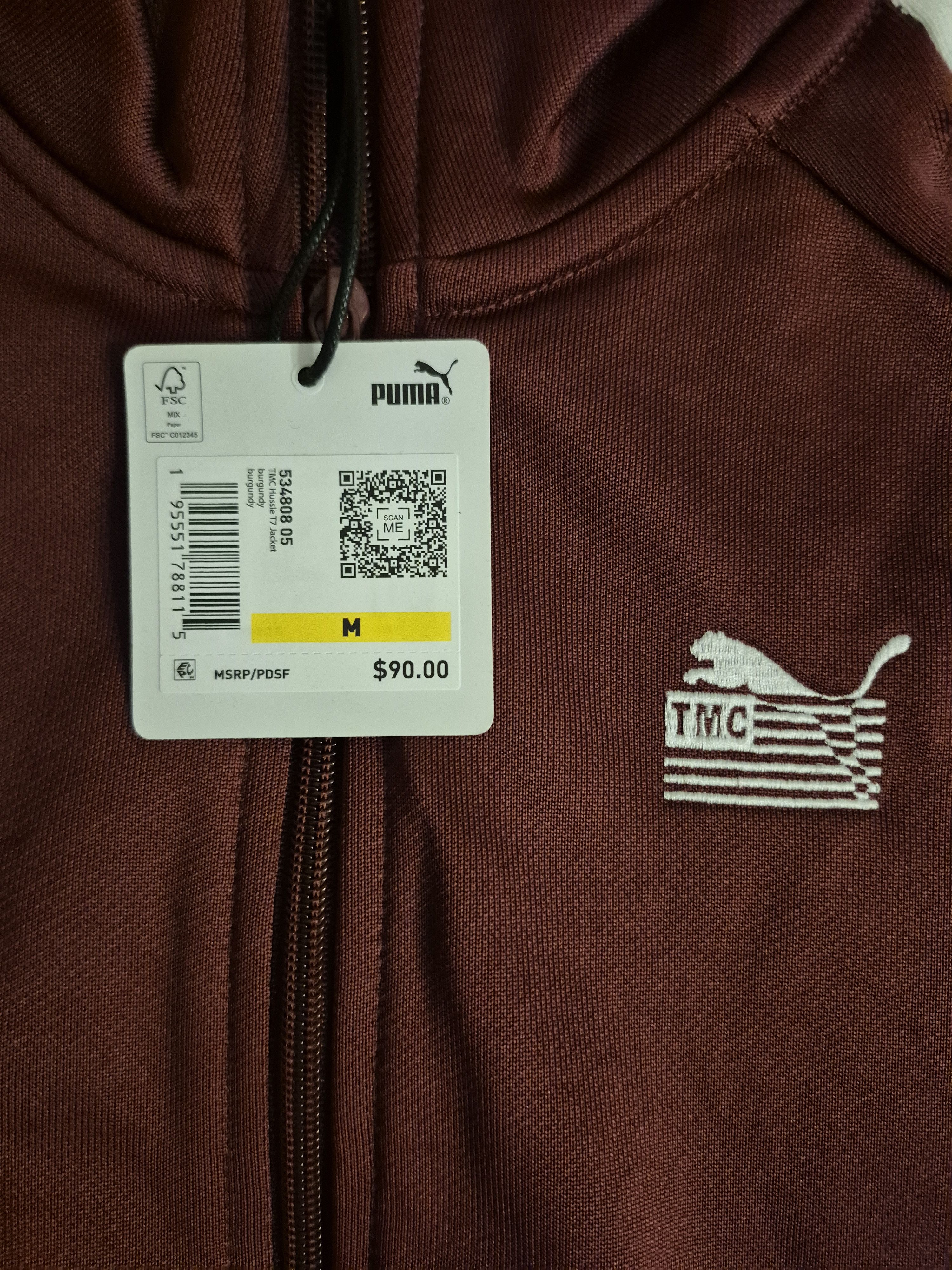 Puma Puma x TMC Track Jacket Size Medium Size US M / EU 48-50 / 2 - 3 Thumbnail