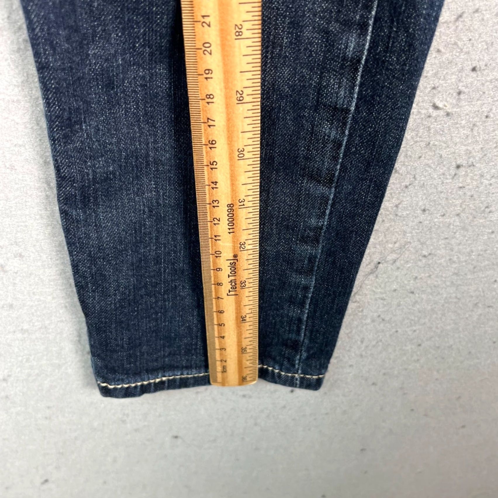 Levi's Levi's 510 Mens Jeans Indigo Blue Cotton Denim 30 Skinny Slim 5-Pocket Stretch Denim Rise Mid Vintage No Size US 30 / EU 46 - 7 Thumbnail