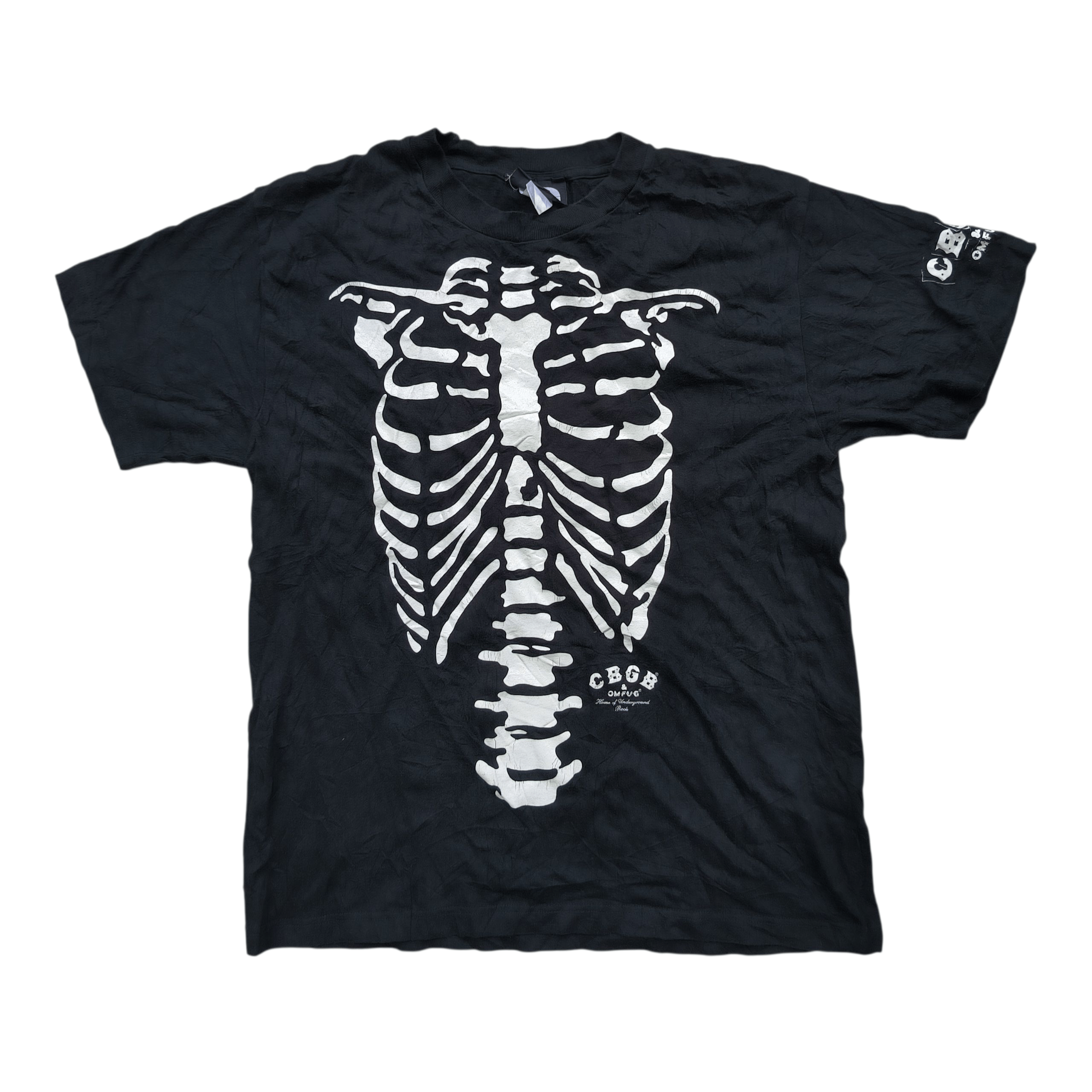 Vintage Vintage CBGB Skeleton Tee Size US L / EU 52-54 / 3 - 1 Thumbnail