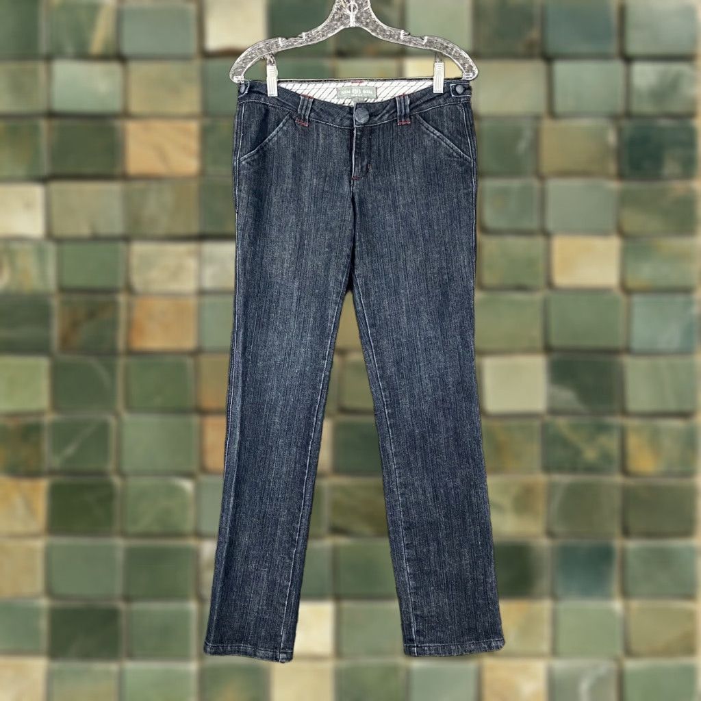 Vintage Boom Boom Jeans Women 7 Blue Skinny Womens Size 28" / US 6 / IT 42 - 1 Thumbnail