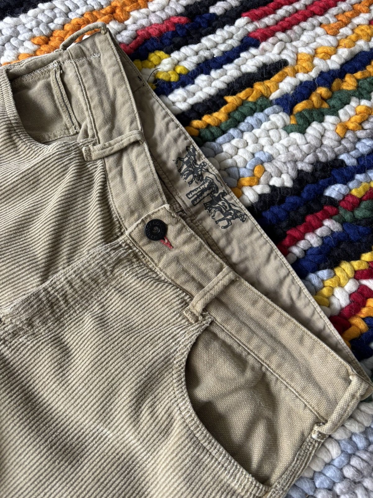 Levi's Levis Engineered Style Buckleback Corduroy Pants Size US 34 / EU 50 - 6 Thumbnail