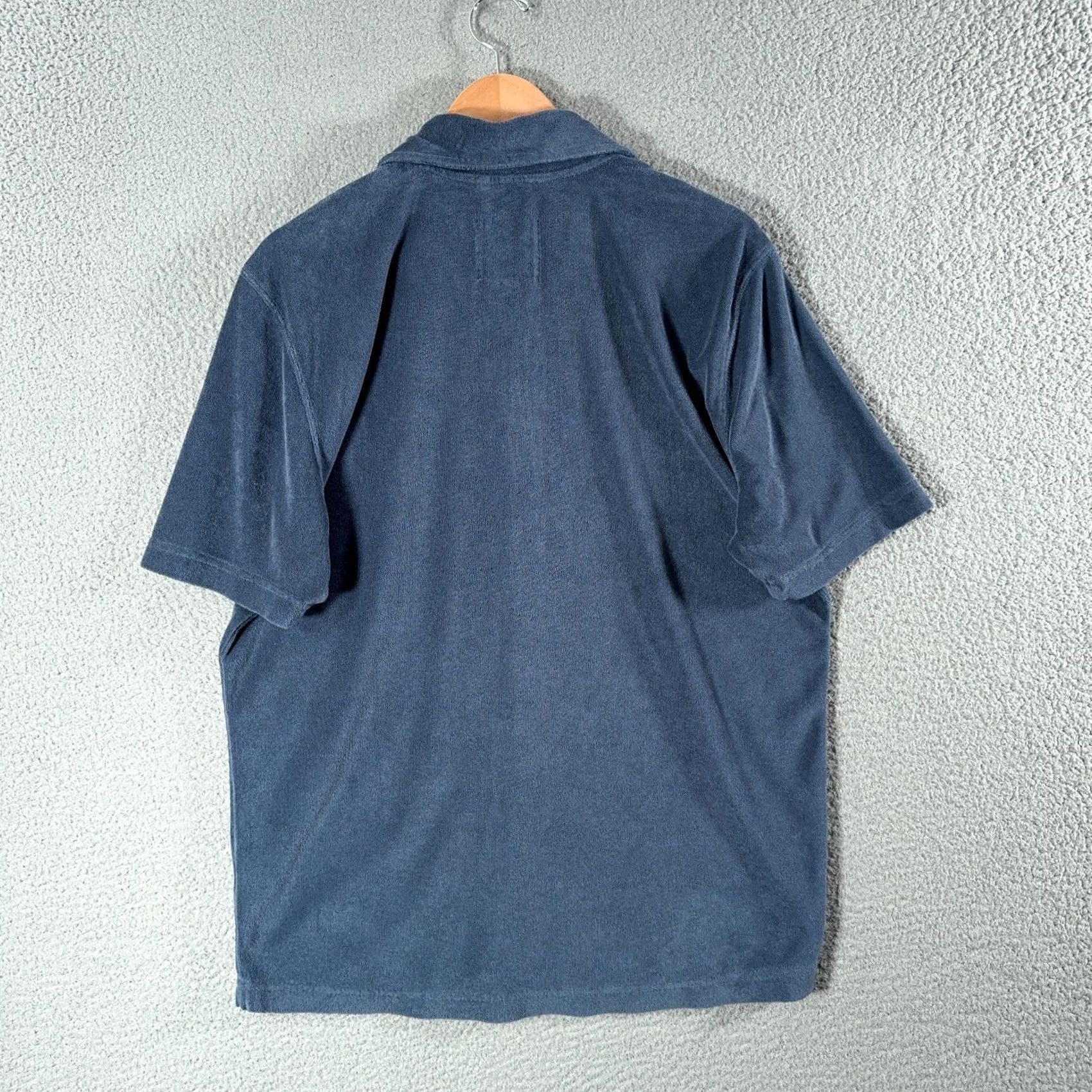 Vintage Mugsy Jeans Button-Up Shirt Mens Large Short Sleeve Beach Lounge Cabana Size US L / EU 52-54 / 3 - 5 Thumbnail