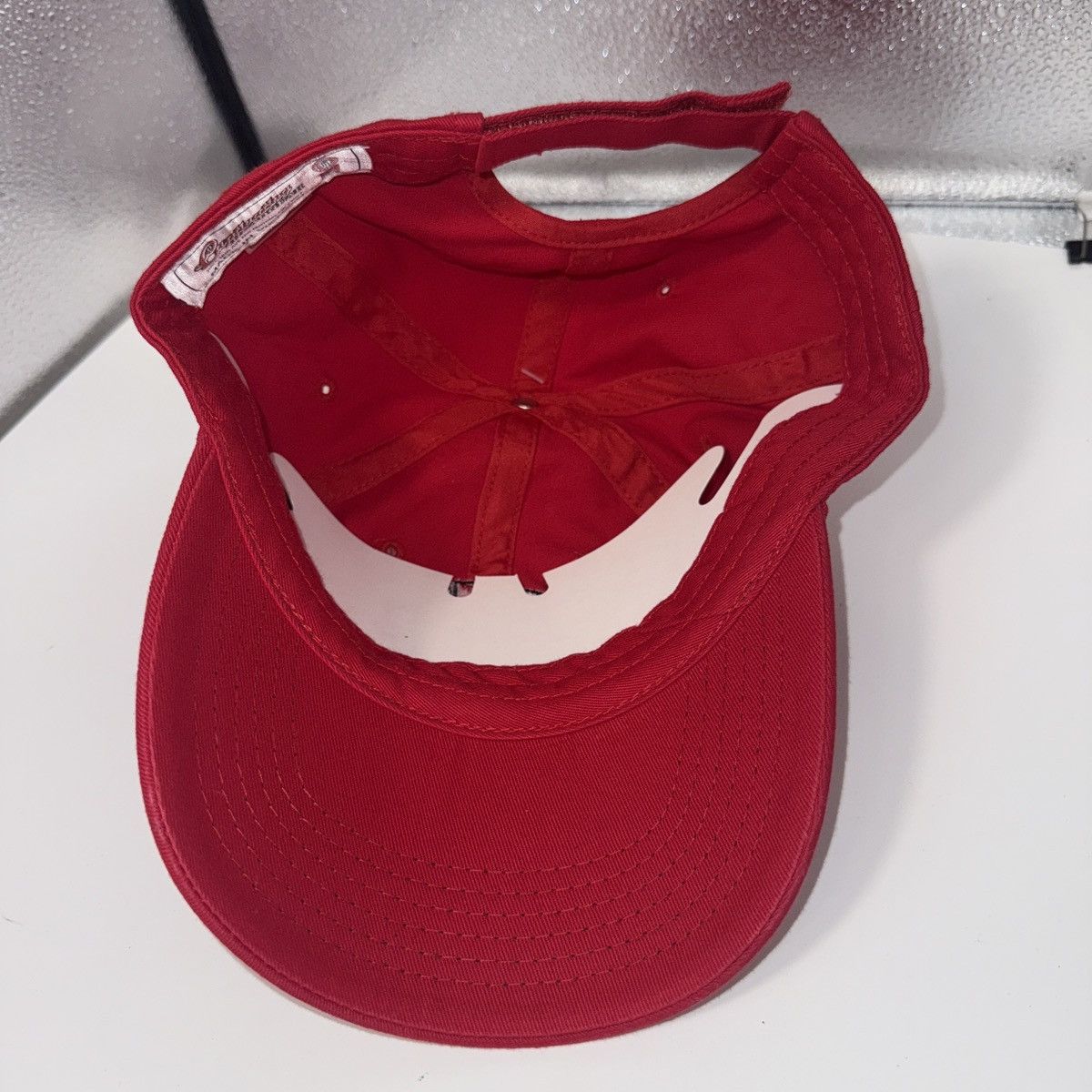 Vintage UW Madison Wisconsin Badgers red and black hat Size ONE SIZE - 6 Thumbnail