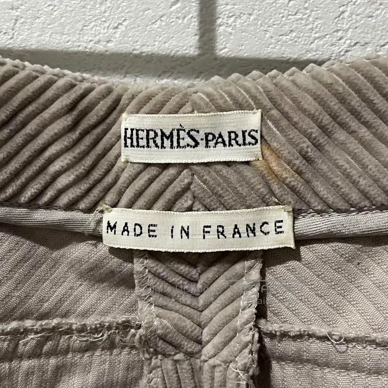 Hermes Hermes Corduroy trousers Size 25" / US 0 / IT 36 - 8 Thumbnail